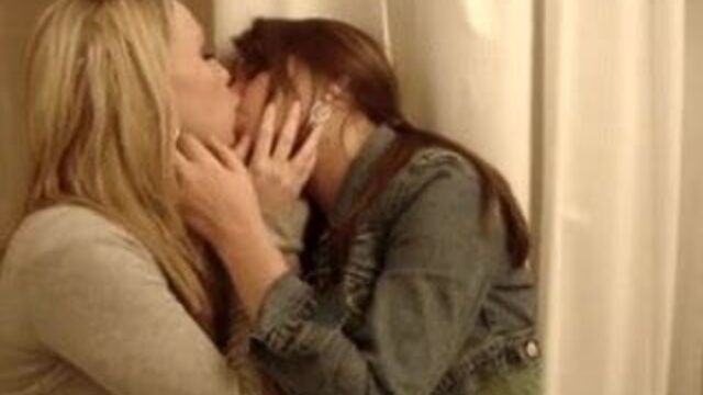 Girls making out