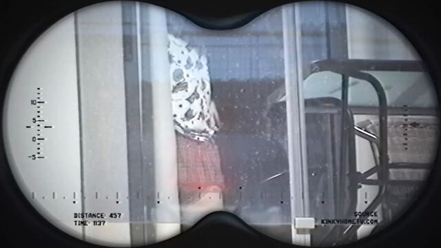 Naked neighbor on the balcony - Hidden Cam