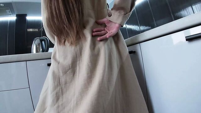 Under the skirt of a stepsister. fucking juicy ass