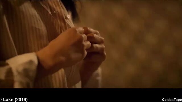 Actress Camila Mendes topless sexy movie scenes