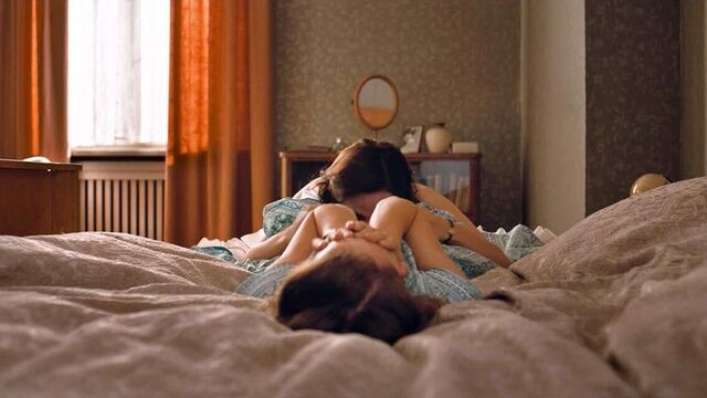 Antje Traue & Luise Heyer Lesbian Sex On ScandalPlanet.Com