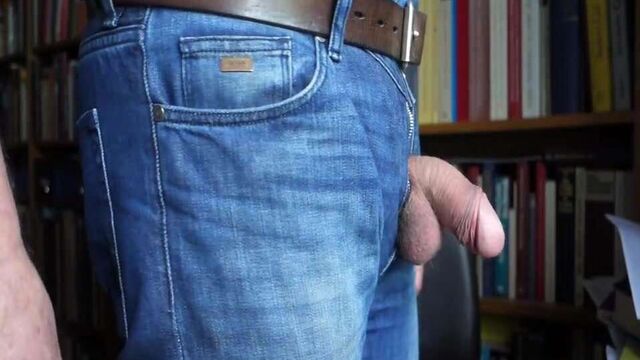 Simple presentation of my penis, hanging around