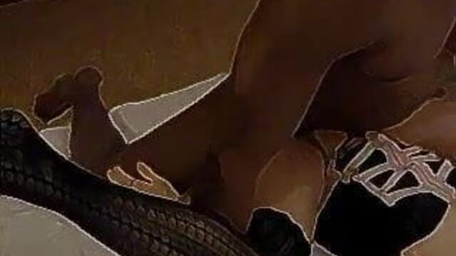 Kelly cums repeatedly from huge BBC