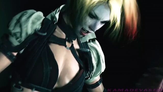 Harley quin and supergirl