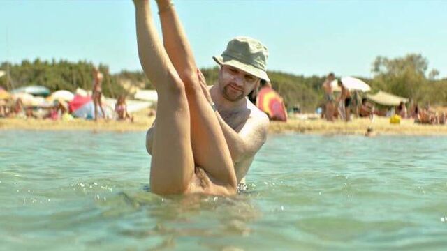 Elli Tringou Naked Scene from 'Suntan' on ScandalPlanet.Com