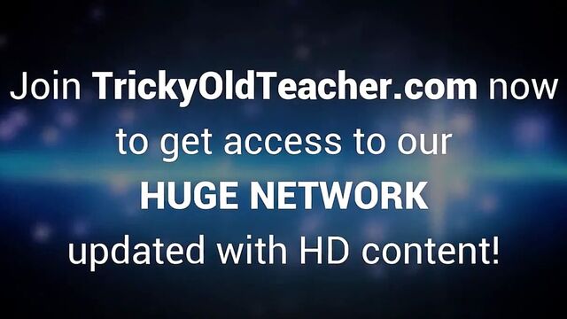 Tricky Old Teacher - Old teacher and his student break