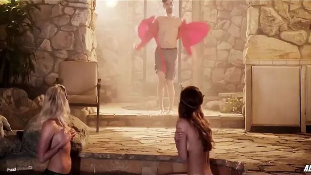 Heather Paige Cohn and Samantha Stewart in Bachelor Night