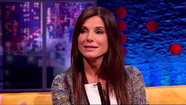 Sandra Bullock's hot legs