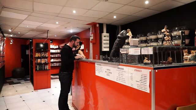 ANIA KINSKI in black stocking from De Tres Gros Atouts Vol.3