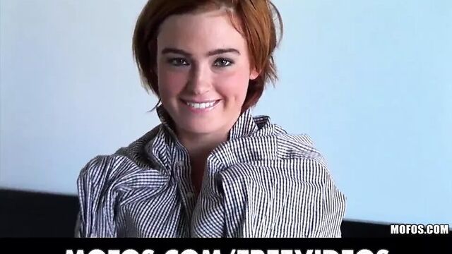 Perky redhead amateur Jodi Taylor is convinced to try anal