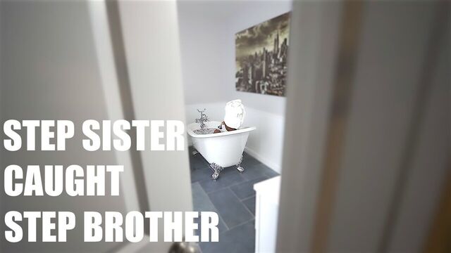 Step Sister Catches Watching Tom Step Brother and Teaches him a Lesson