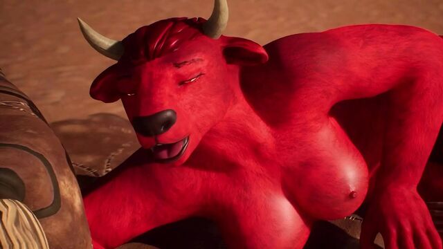 Demonic Female Monster Likes Anal - 3D Animation