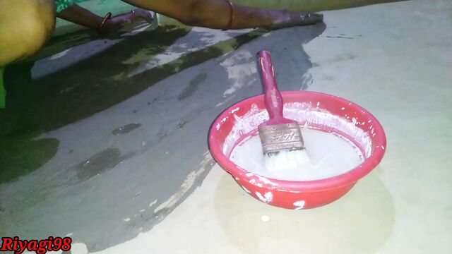 Bangladeshi Bhabhi was at home when her husband fucked her