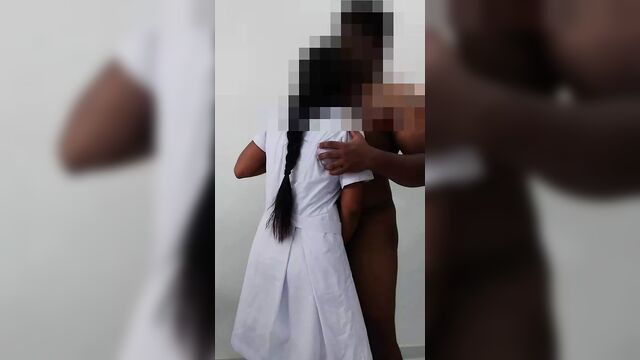 Srilankan college Couple After School Sex