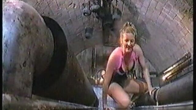 Young Gabby Logan Wet With Lots Of Cleavage