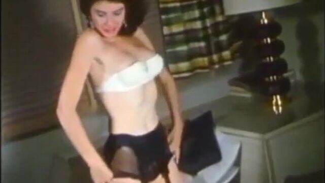 Vintage women in stockings from the '50s