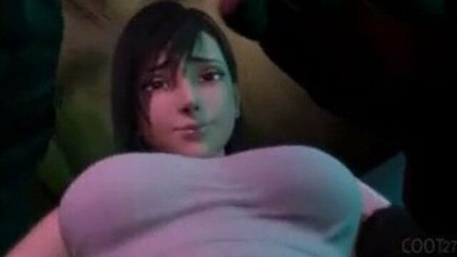 Tifa Lockhart futa blowjob POV