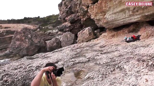 Casey Deluxe - Blue Bikini Dance ... Backstage