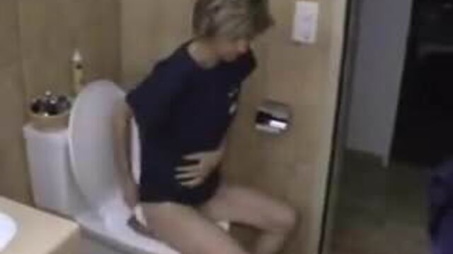 Watching the wife pee