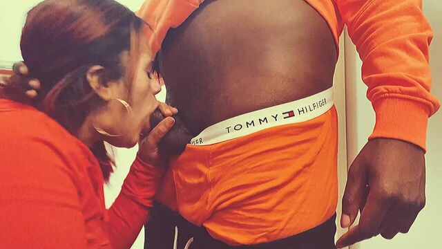 Soft To Hard Blowjob! (oral creampie)