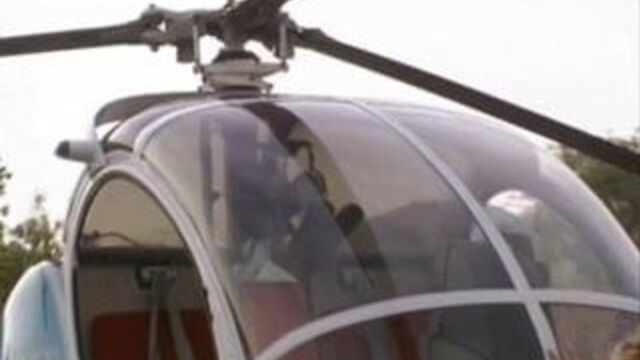 Greta milos fucks pilot of helicopter