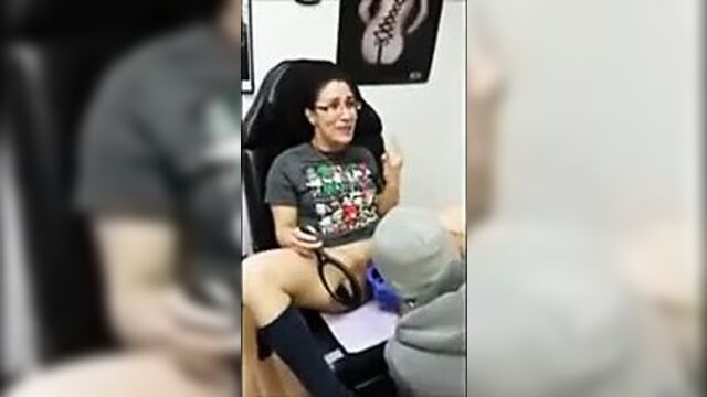 Girl get clit pierced, pays for it with a blowjob