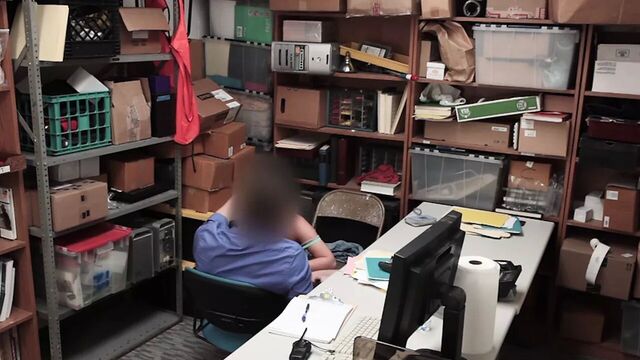 Chubby Teen Brooke Bliss Caught Shoplifting And Fucked Hard