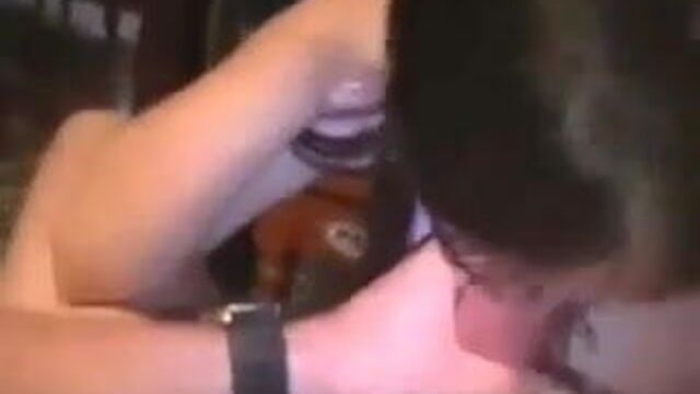 Cute girlfriend licks my ass and I cum in her mouth