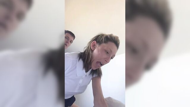 Before she became a porn actress, amateur video